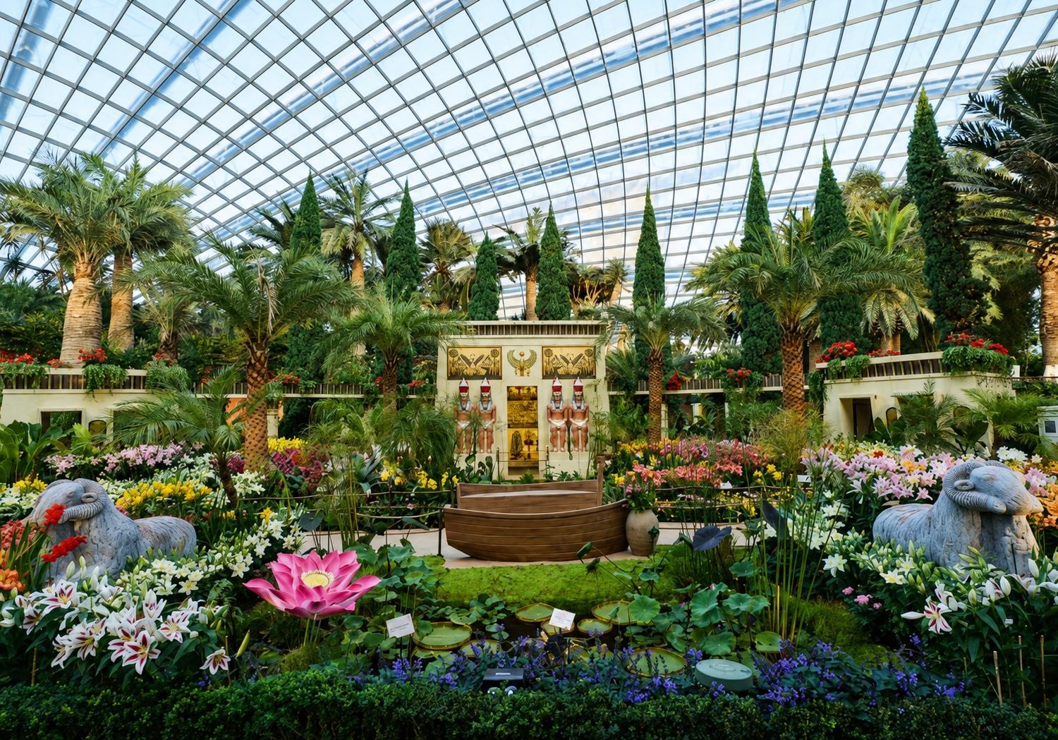 Singapore’s Gardens by the Bay launches first-ever Egyptian Floral display