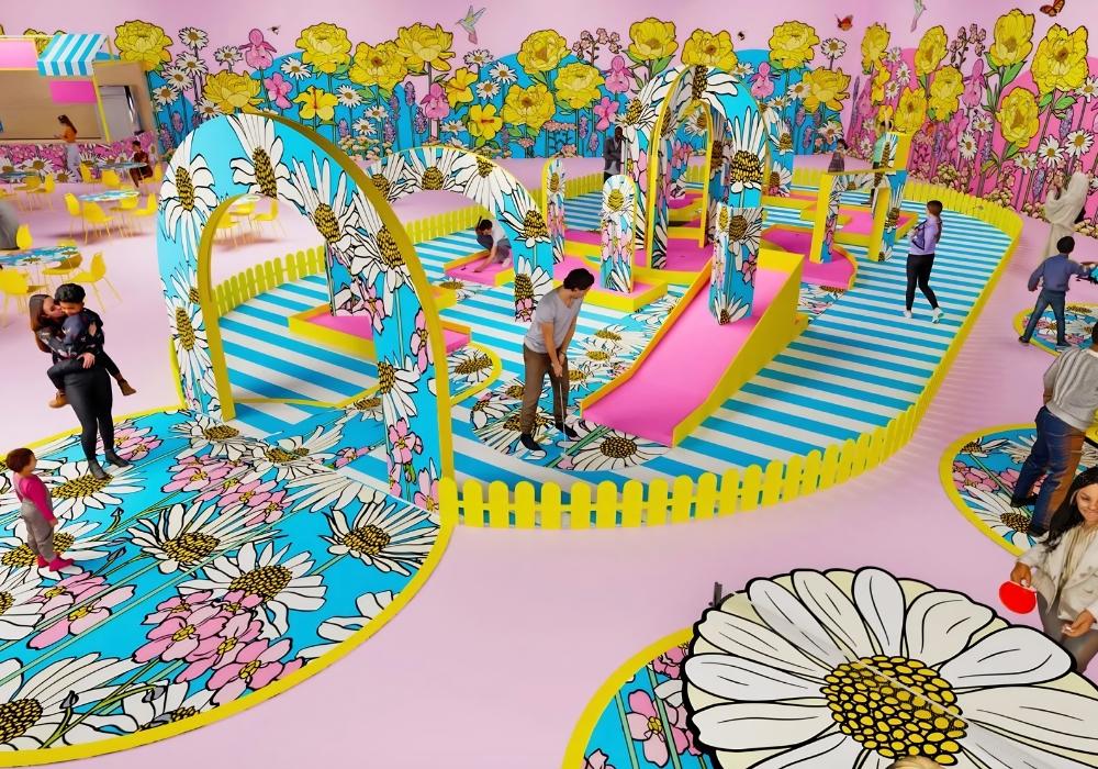 Bloomyard Creates a Larger-Than-Life Floral Playground in Singapore