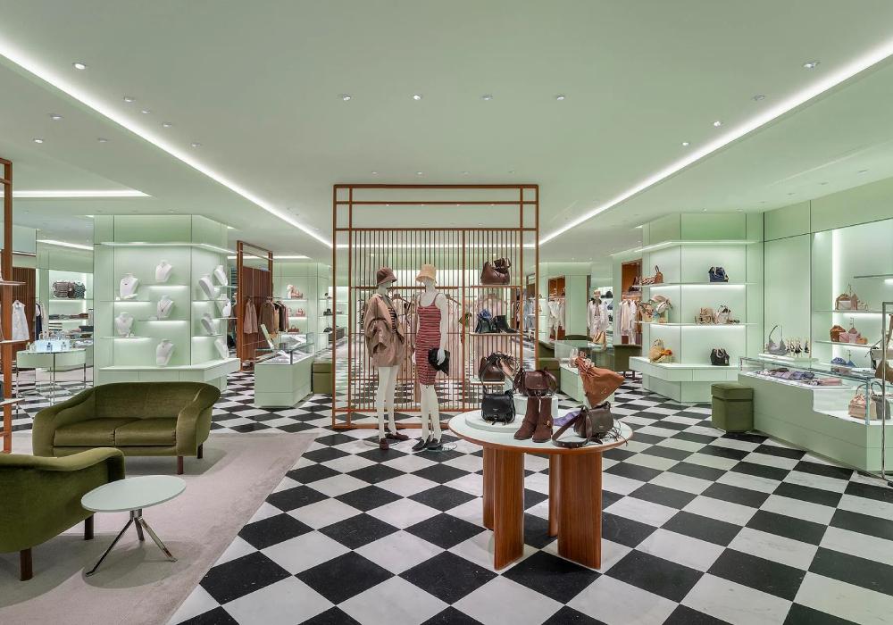 Prada Reopens in Paragon Shopping Centre with a New Duplex Boutique