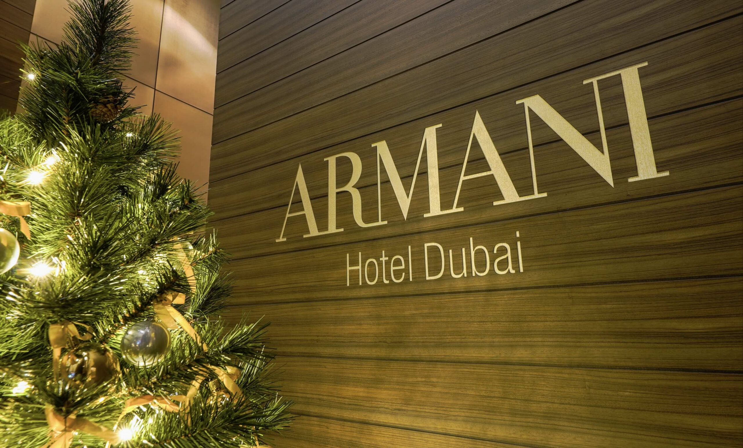 Armani Hotel Dubai festive