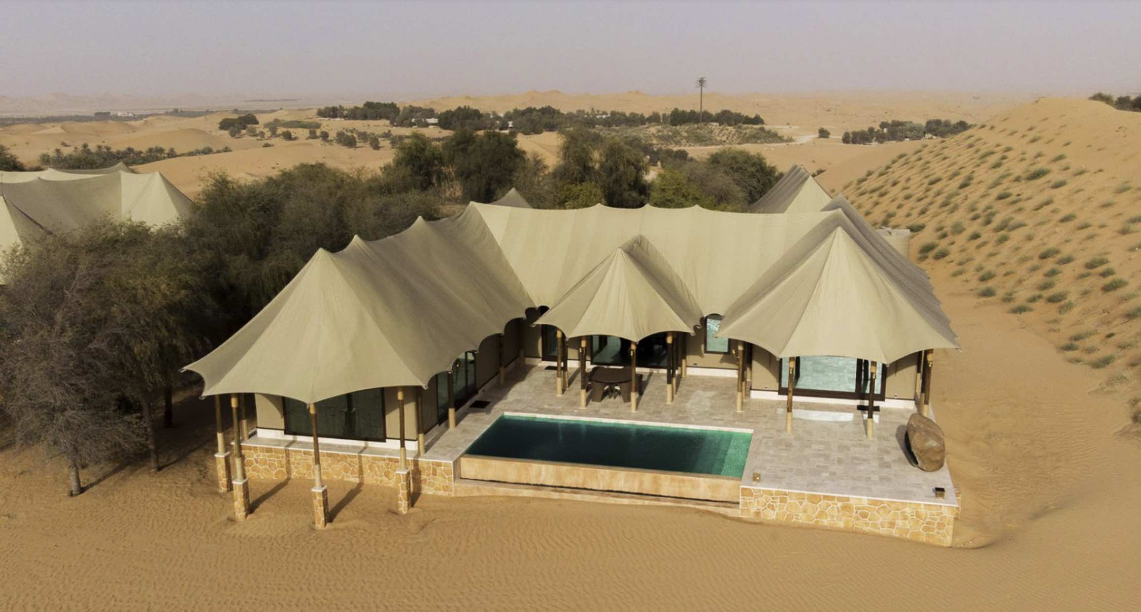 Telal desert resorts in the UAE