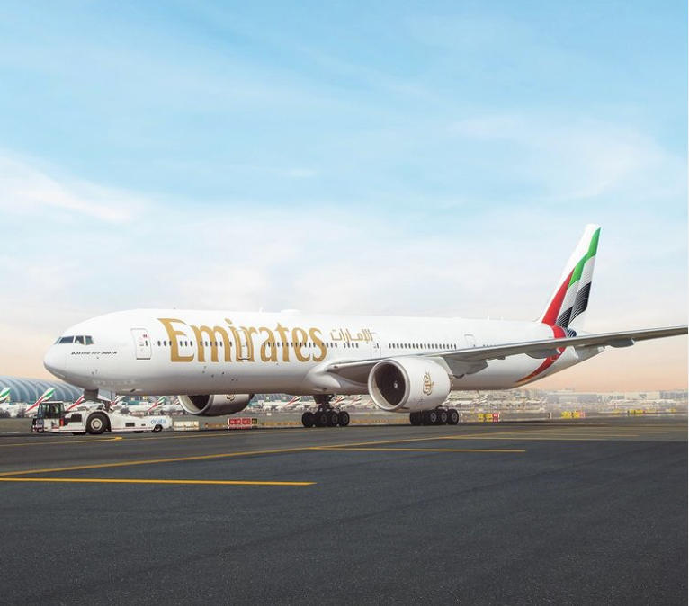 Emirates boarding pass