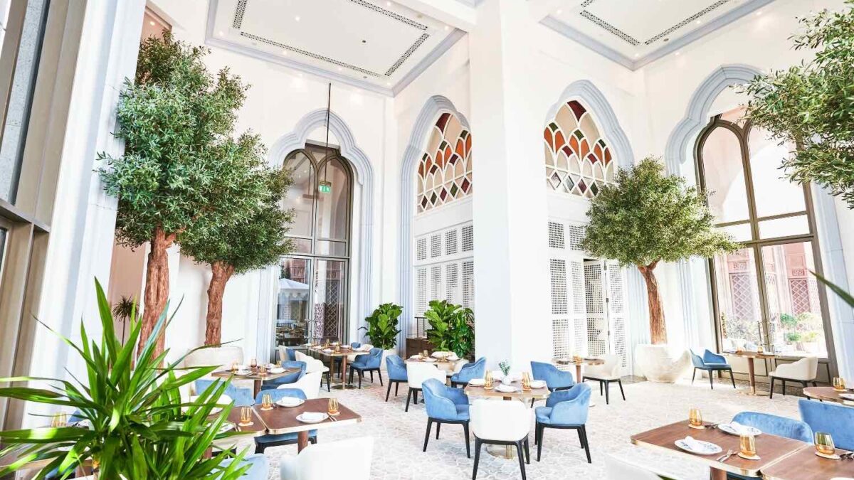 Lebanese Terrace in Emirates Palace