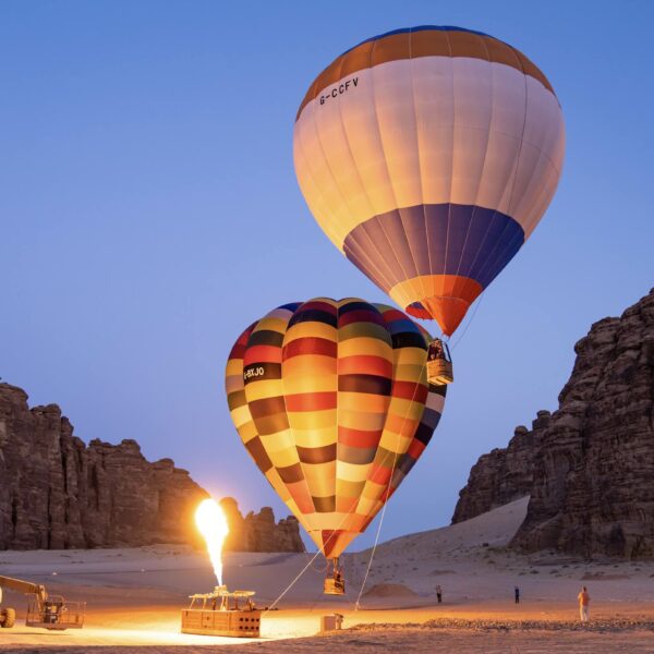 hot air balloon AlUla