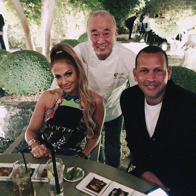 Jennifer Lopez at Nobu Dubai
